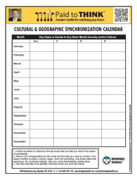 L-PTT-08-050 Cultural and Geographic Sync Calendar 